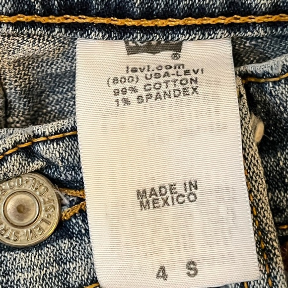 Classic Levi’s Bootcut 515 Blue Denim Jeans - Picture 6 of 10